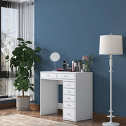 Mobile da Trucco Rivello, Toeletta Specchio Incluso, 90x45x82h cm Bianco