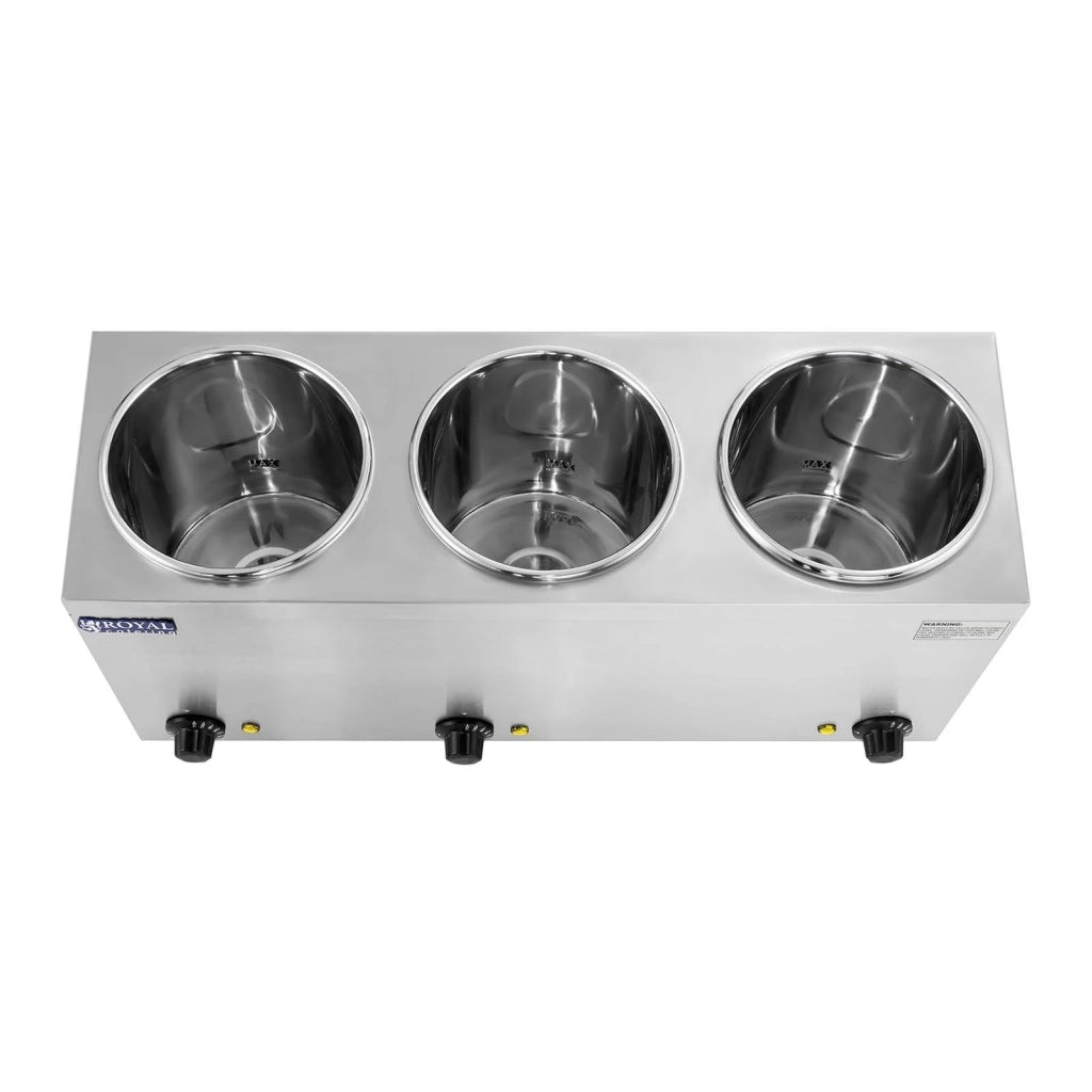 Distributore di zuppa 3 x 2,75 litri 450 watt acciaio inox 14_0000150