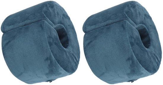 Cuscino di Elevazione per Piedi - Drenante - Anti-Decubito - Supporto Cuscinetto - Recupero Chirurgico - 360° Rotativo - Copertura Rimovibile - Cuscino Unifacciale