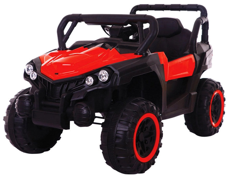 Macchina Elettrica per Bambini 12V Kidfun Fuoristrada Rossa