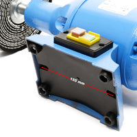 Lucidatrice 750W 2 dischi di lucidatura Ø 200mm Smerigliatrice doppia Struttura e supporto robusti