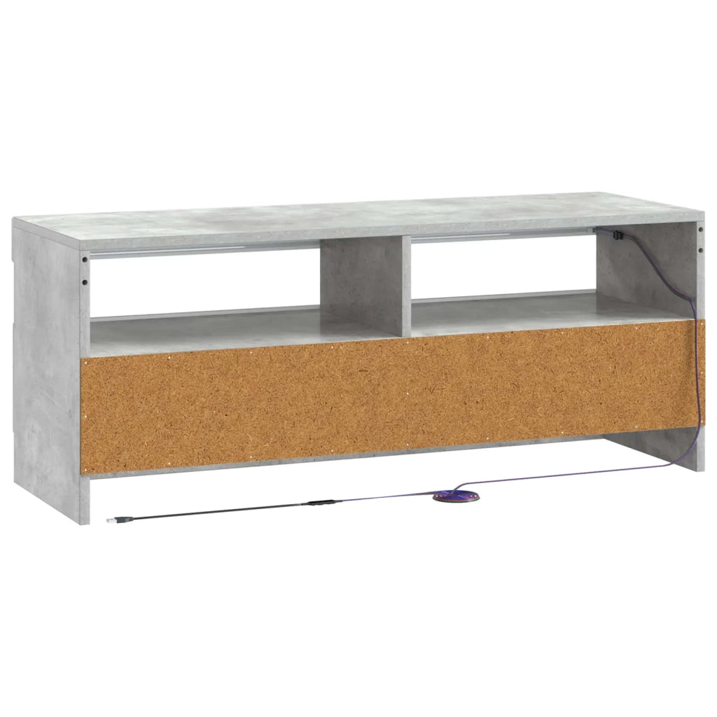 Mobile TV LED Grigio Cemento Legno ingegnerizzato 897868