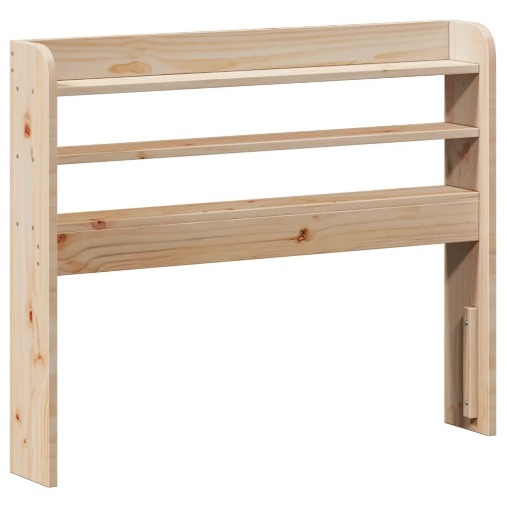 vidaXL Giroletto con Testiera 90x190 cm in Legno Massello di Pino
