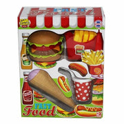 Trade Shop - Fast Food Hamburger Patatine Cono Gelato Giocattolo Gioco Bambini -
