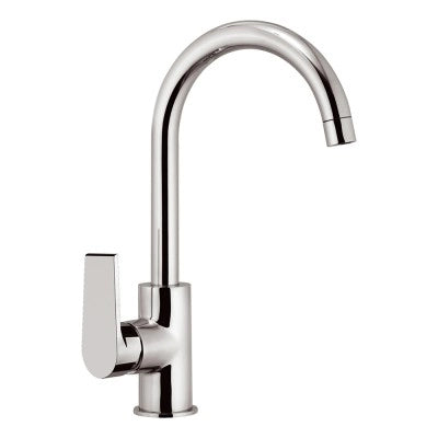 Miscelatore lavello Mariani serie Artic cromato con canna alta girevole
