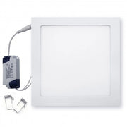 Faretto Led 18 Watt Pannello Incasso quadrato 1350 LM Luce Fredda 6000k - Tech-It