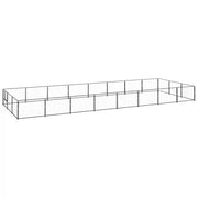 Gabbia per Cani Nera 24 mÂ² in Acciaiocod mxl 96890