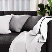 Plaid senza tessitura - poli-cotone - versatile e comodo