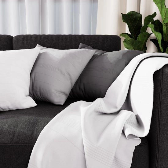 Plaid senza tessitura - poli-cotone - versatile e comodo