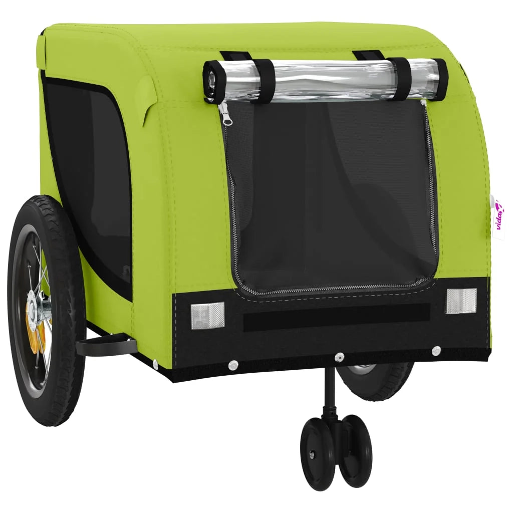 Rimorchio/carrello per animali domestici verde 02_0044292