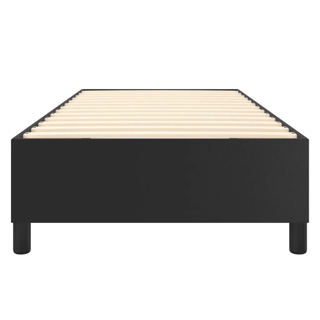 Giroletto a Molle Nero 90x190 cm in Similpelle cod mxl 63268