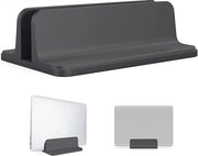 Sostegno Verticale per Portatili, Sostegno di Raccordo Verticale con Dimensione di Dock Regolabile, Sostegno per Portatili Adatto a Tutti i Portatili, MacBook, Surface, Gaming Pad, nero