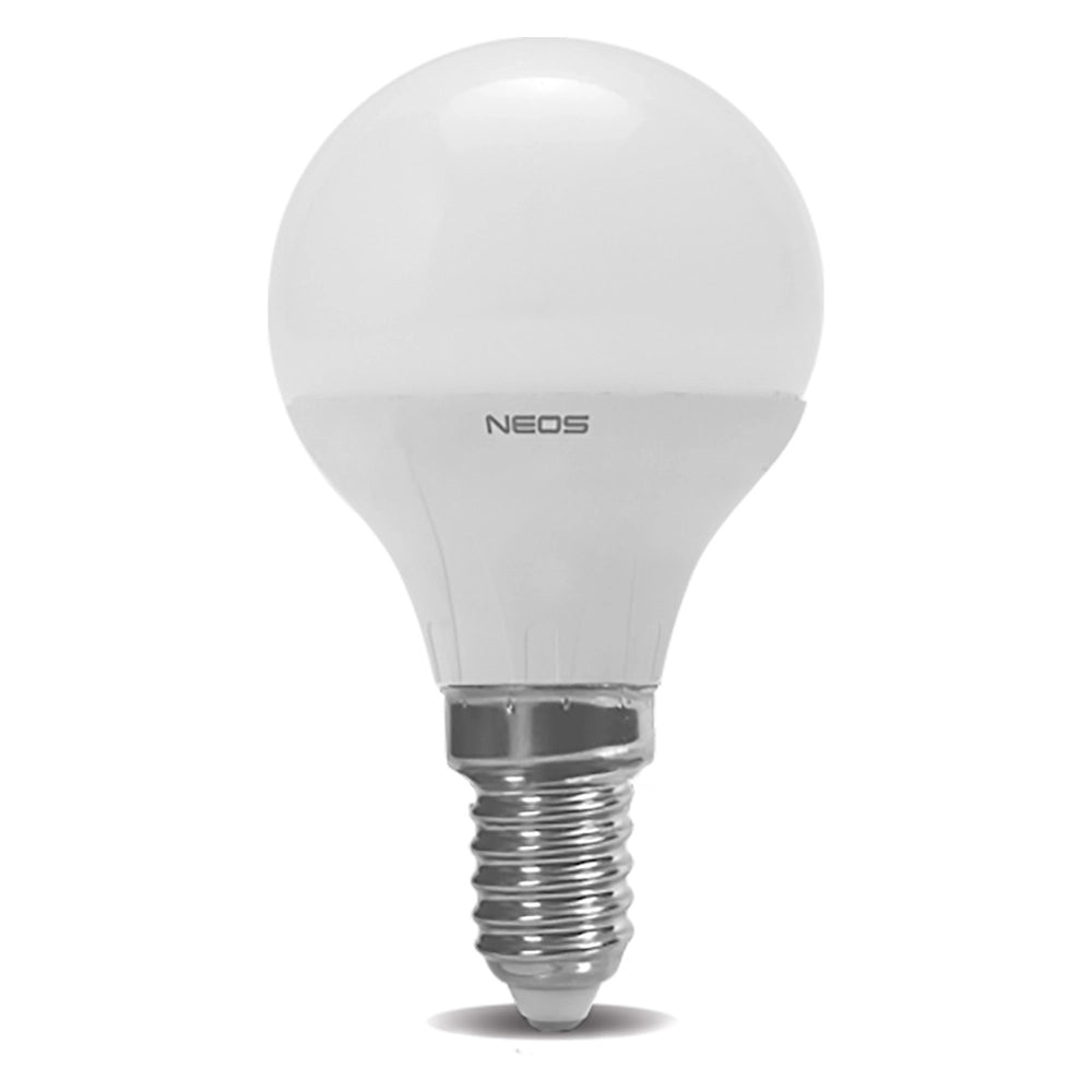 LAMPADA A LED 'SFERA' CALDA 3000K  5,5W=40W E14 - 470 lm- 10 pezzi  - NOVAITALIA