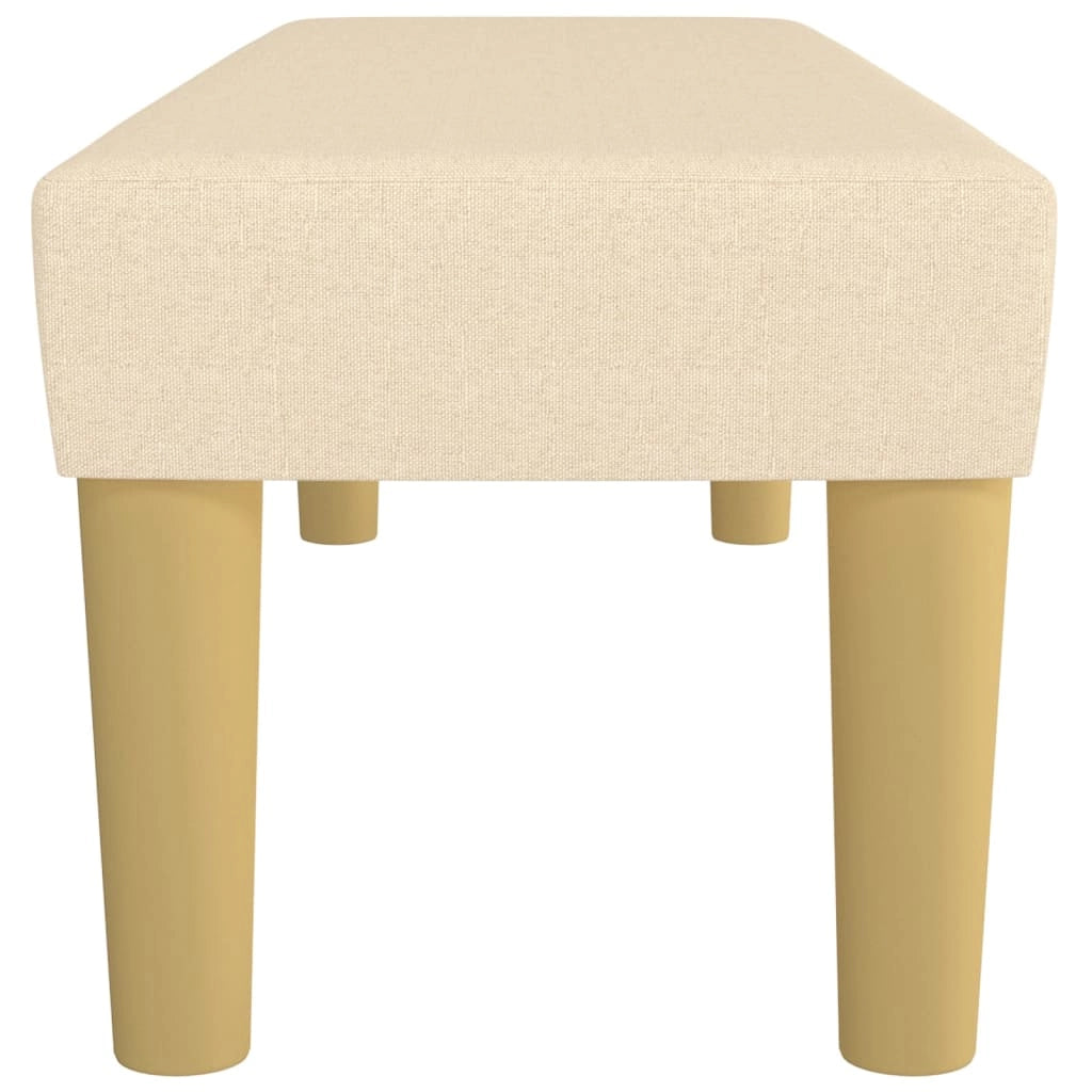 Panca 100 x 30 x 30 cm tessuto crema 02_0010479