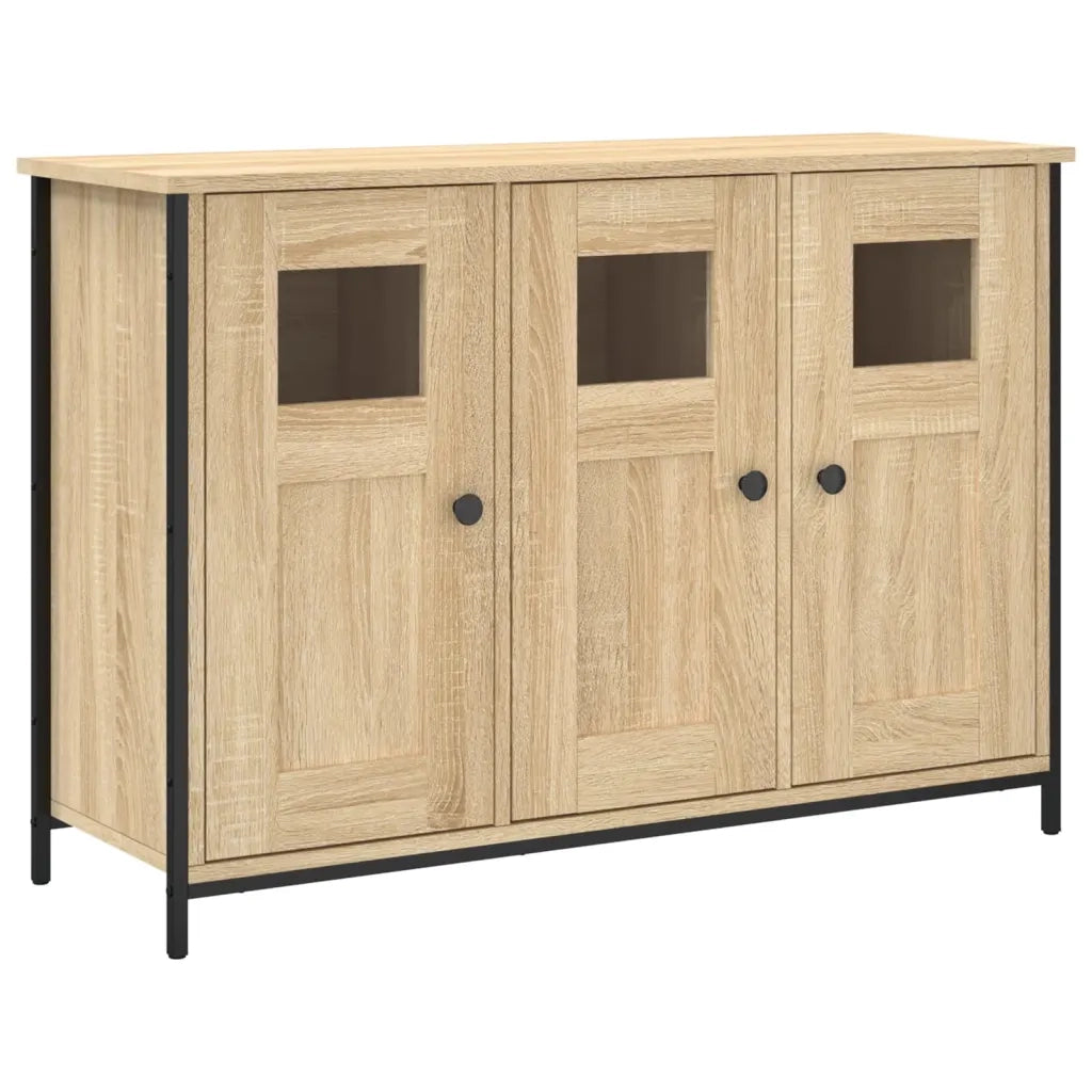 Credenza Rovere Sonoma 100x35x70 cm in Legno Multistratocod mxl 83406