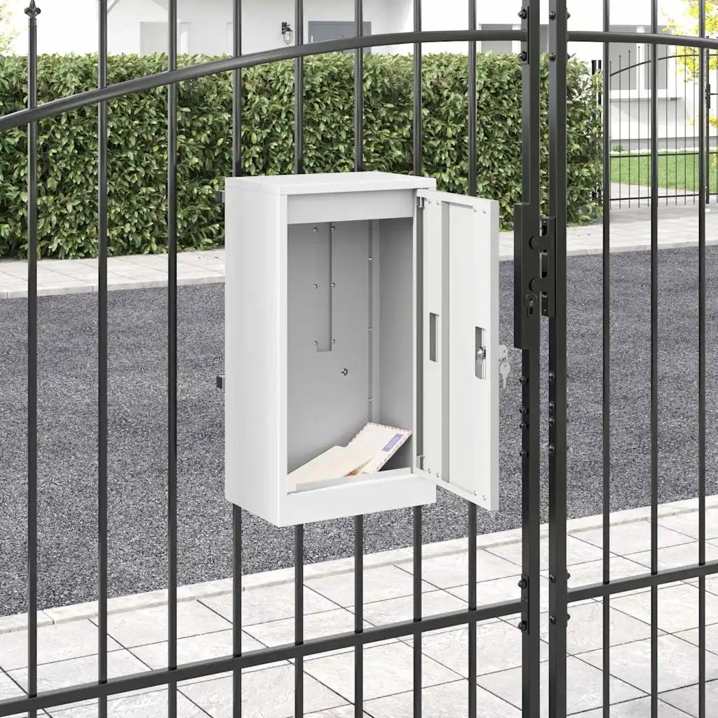 cassetta postalepastkastei Bianco 30 x 20 x 55 cm Acciaio CFW3532835