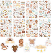 Sticker per Album di Foto - 4 Stuks - Sticker per Album di Foto - Sticker per Album di Foto - Sticker per Album di Foto - Materiale PVC Trasparente - Tocco Elegante - Sticker per Bambini
