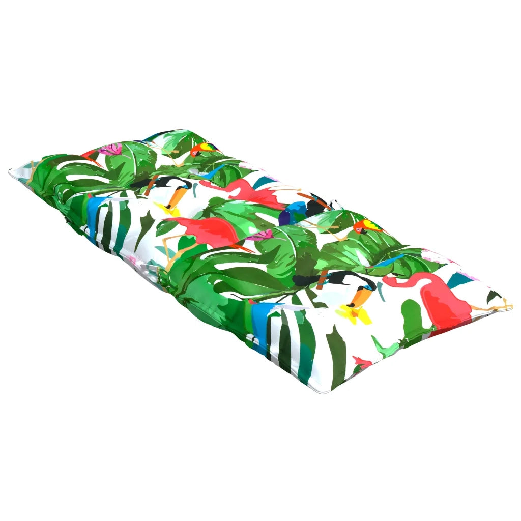Cuscini per Sedia Schienale Alto 4pz Multicolore Tessuto Oxford 377654