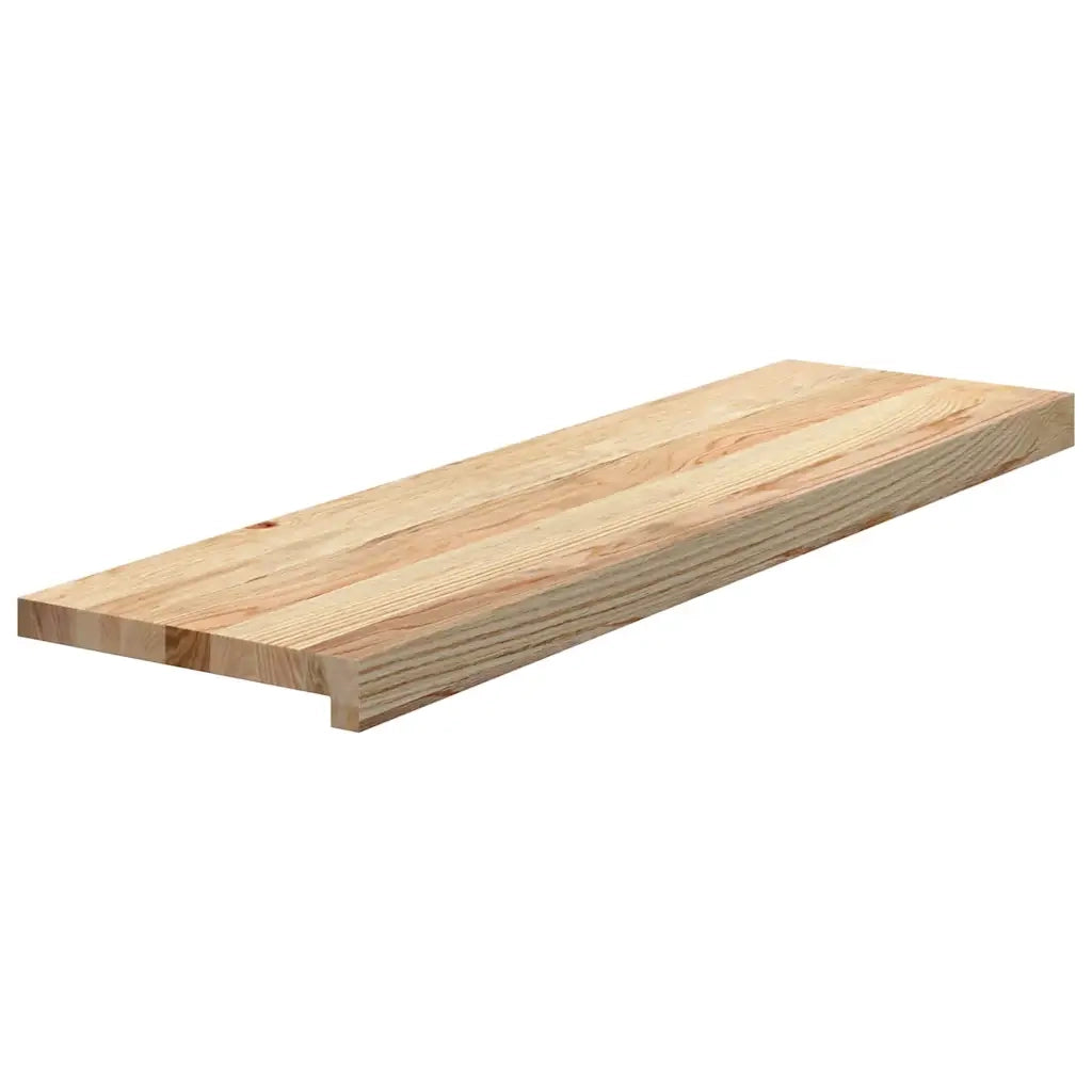 Gradini 20 pz 90x30x2 cm in Rovere Massello Non Trattato