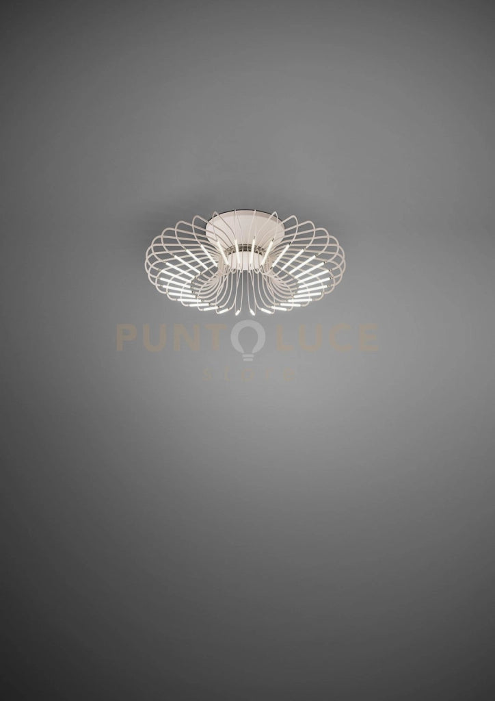 FILO LAMPADA DA SOFFITTO DIAMETRO 50CM  CIPRIA OPACO A LED 2700K 2460LM 36W