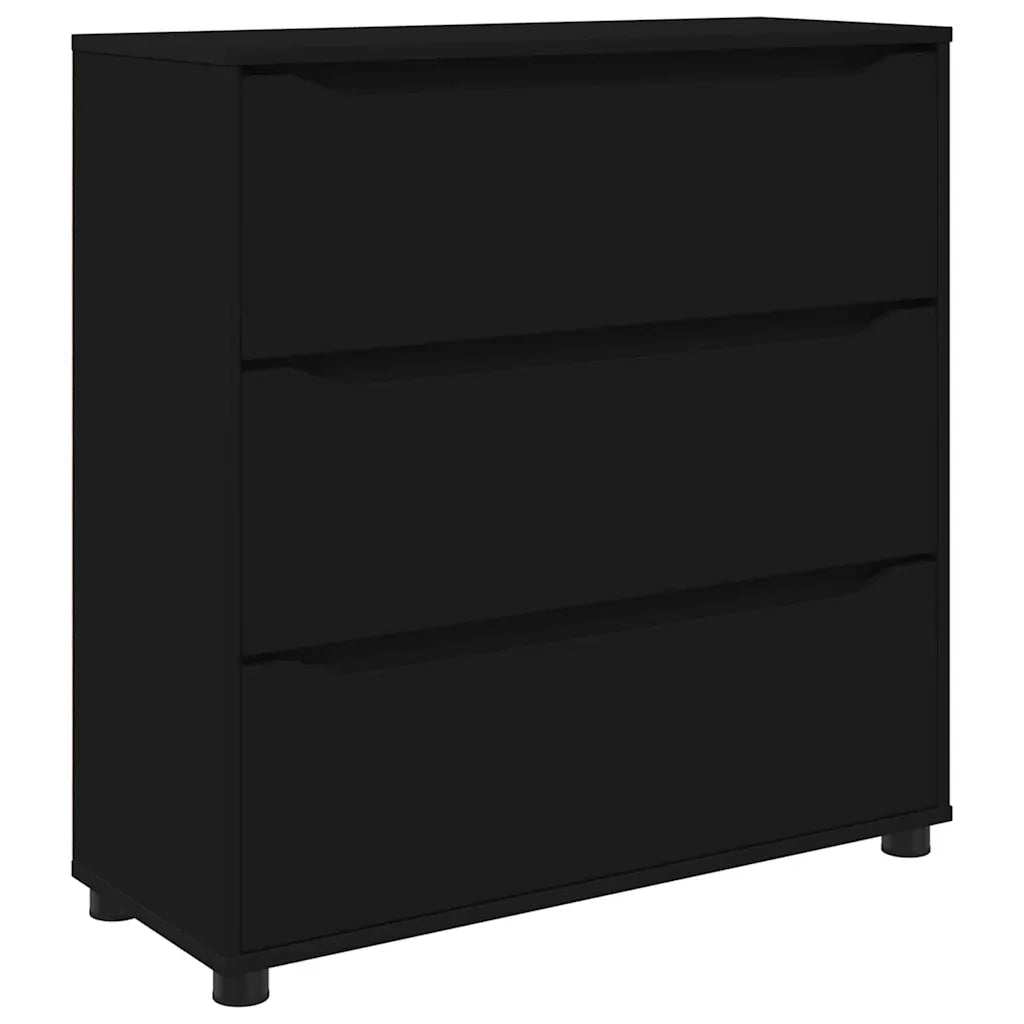 Armadio Nero 80 x 31 x 81 cm Legno multistrato 888848