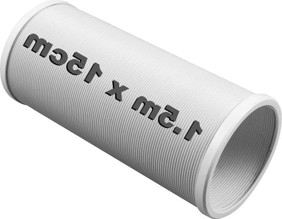 Slang di scarico per climatizzatore 15 m - Lunga - Slang di scarico per climatizzatore diametro 59 pollici/15 cm - Slang di scarico per climatizzatore per climatizzatori, lavatrici e deumidificatori