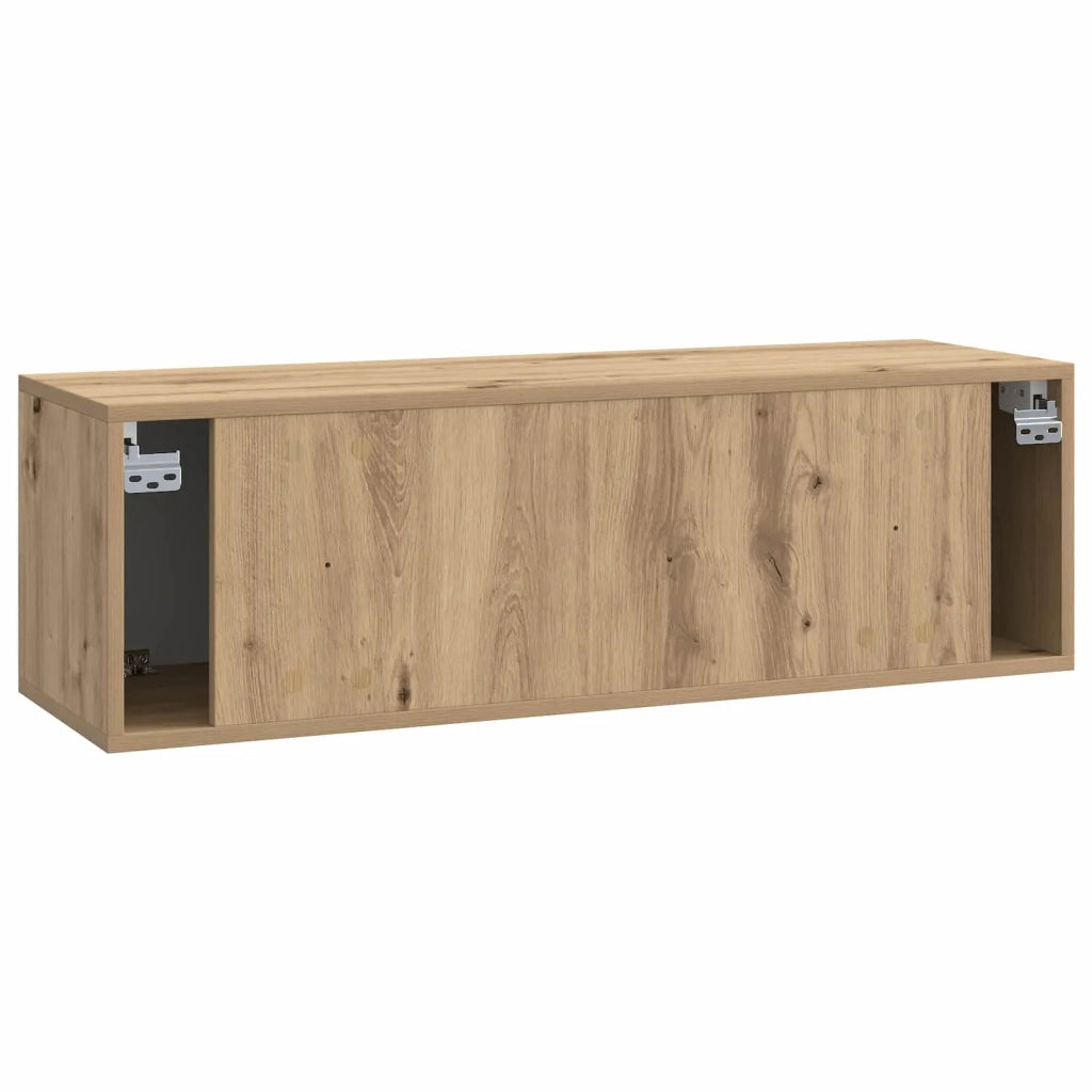 Mobile Porta TV da Muro Rovere Artigianale 98 x 31 x 30 cm 898394