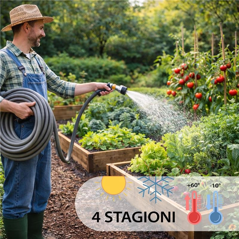 MA MAISON TUBO DA GIARDINO ANTITORSIONE A 5 STRATI CON ATTACCO 3/4" 25MT