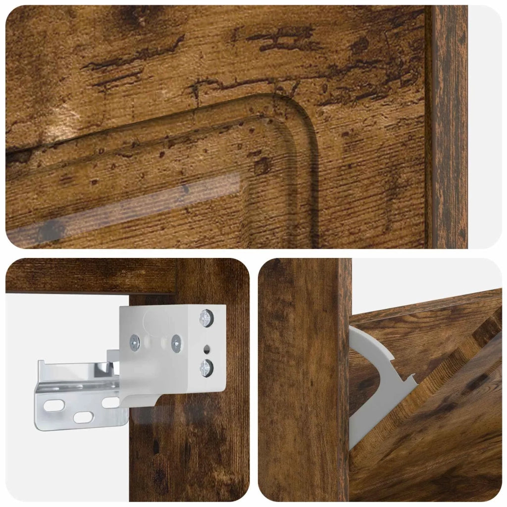 Mobiletto per Scarpe da Muro UTRECHT 71 x 17 x 86 cm 897740