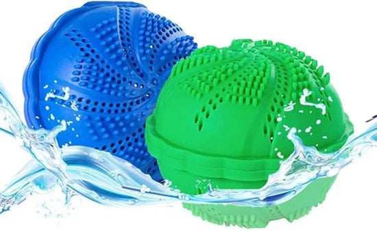 Palline per lavatrice - 1000 palline riciclabili per la macchina da lavare - migliorano l'efficacia del lavaggio - prevenzione di intrappolamento