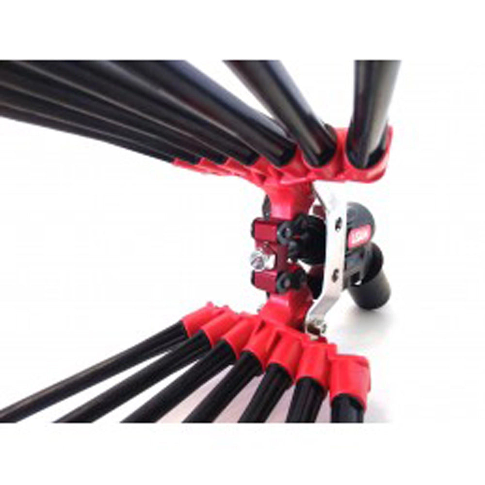 PETTINE PNEUMATICO DOPPIO RICAMBIO ABBACCHIATORE V8 TURBO LISAM