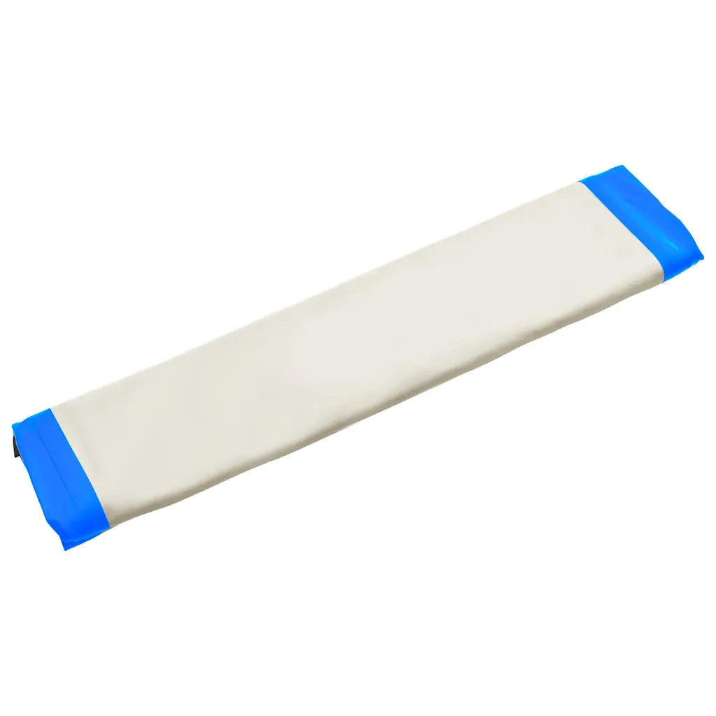 Tappeto Galleggiante Gonfiabile Blu e Bianco 300x300x15 cm
