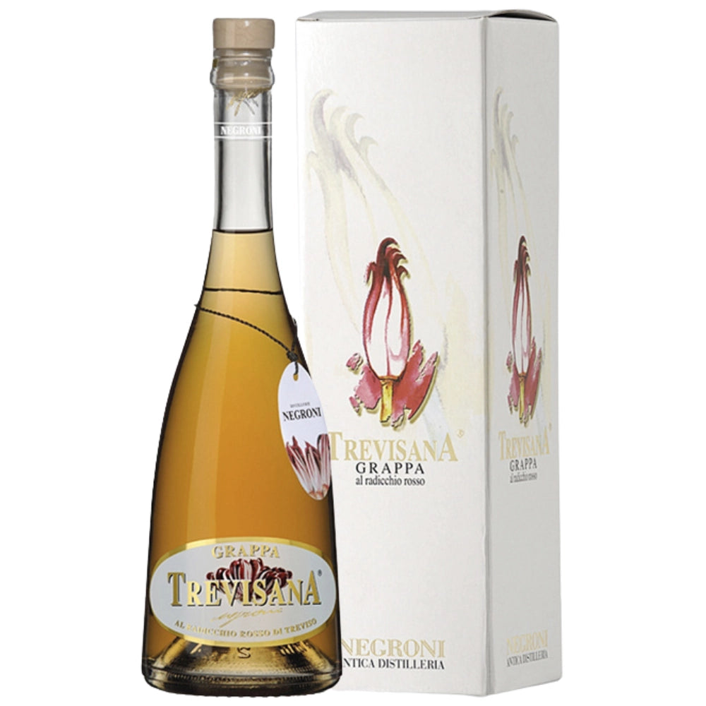 Negroni trevisana grappa al radicchio rosso bottiglia 700 ml con astuccio