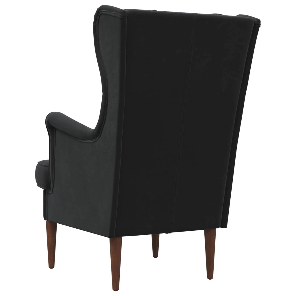 Divano Sedia-Poltrona-Poltroncina Nero Velluto 174682