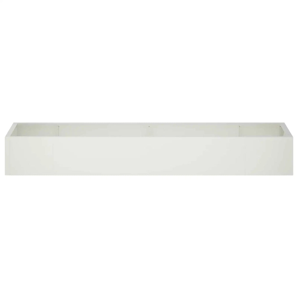 Muro di contenimento 8 pz 300 x 100 x 30 cm Acciaio Bianco 3449241