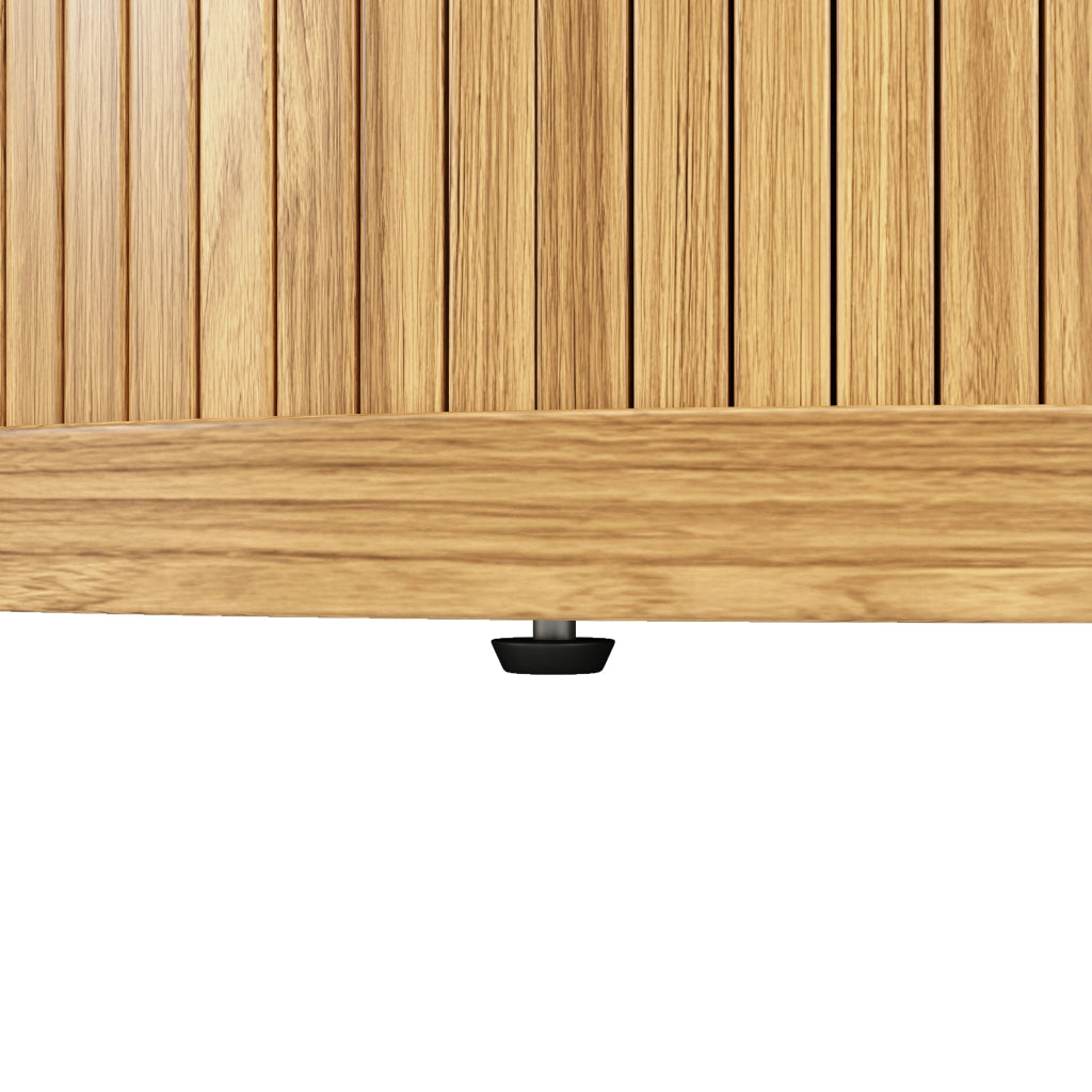 Tavolo da Pranzo Rotondo Allungabile ¨C MINIMAL ¨C Legno, 118-158 cm, 6 Persone
