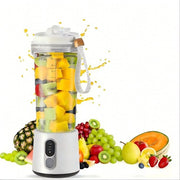 Blender Portatile - 500 Ml Centrifuga per Succo Personale Portatile - USB Riscaldabile - Impermeabile e Senza Fessure - Ideale per la Palestra, la Cucina e l'Ufficio - BPA Libero