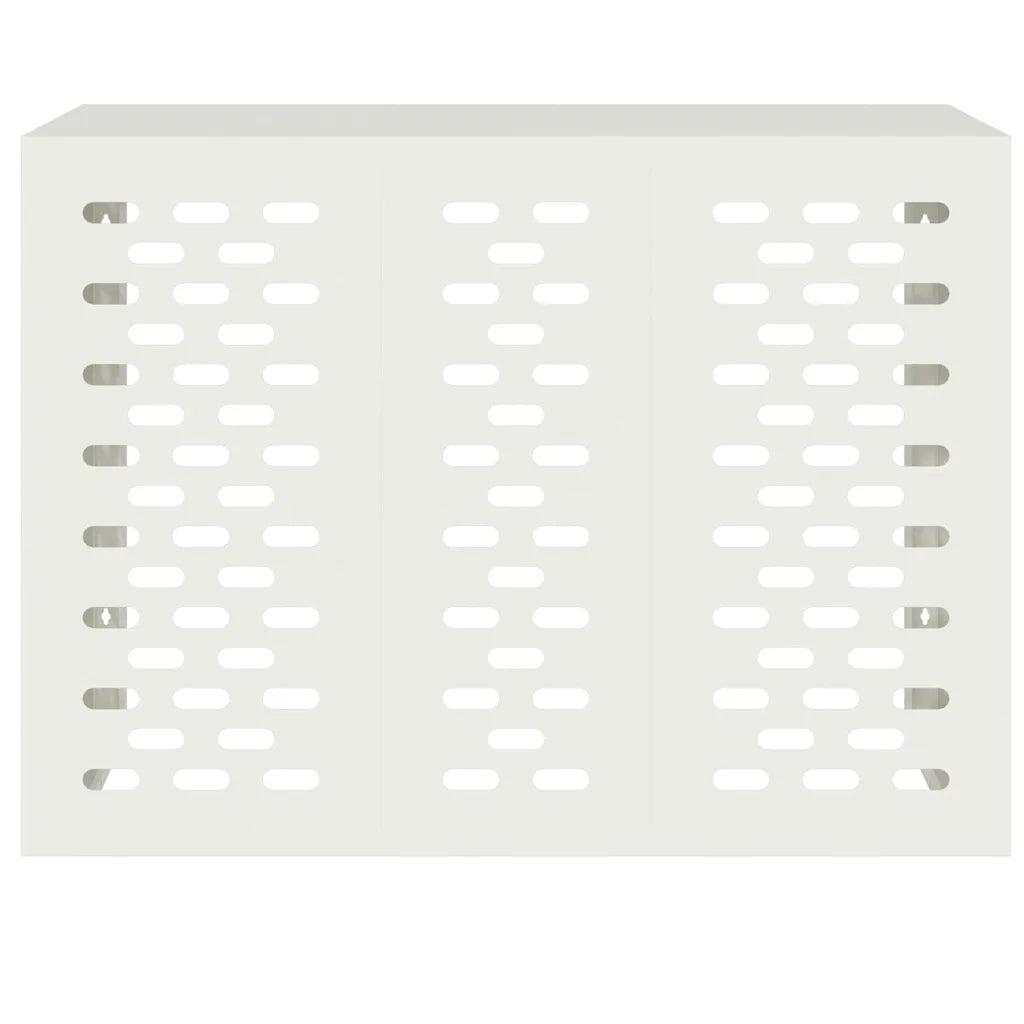 Copertura per condizionatore d'aria Bianco 110 x 50 x 80 cm