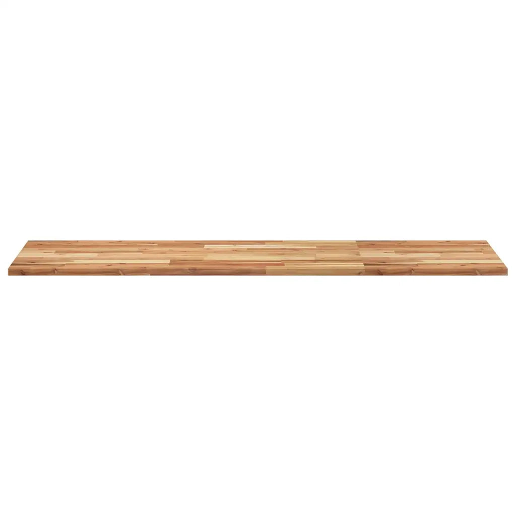 vidaXL Piano Tavolo Rettangolare 120x50x2cm Legno Massello di Acacia