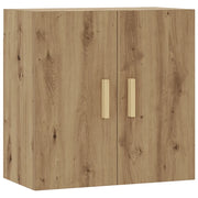 Armadietto a Muro | Mobile a Parete Rovere Artigianale 60x31x60 cm in Truciolato