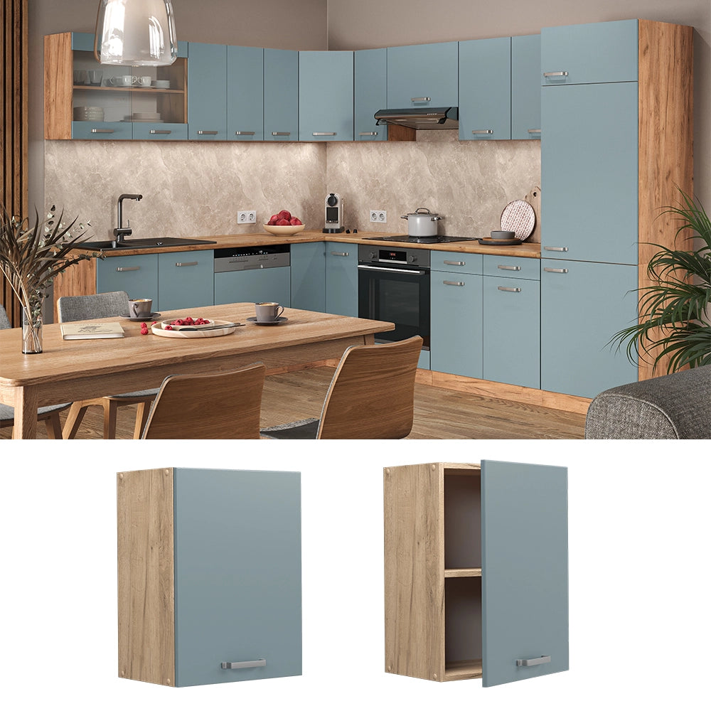 Vicco Pensile da cucina Grigio-blu 45 cm