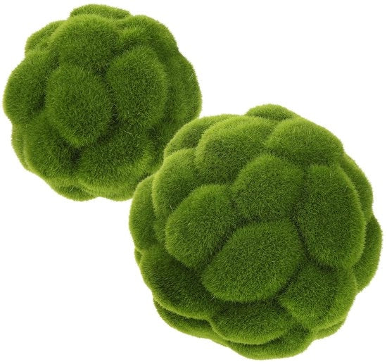 Decorazione con Gesimuleerde Moschette 12 cm Piantine di Artefatto Verde per Decorazione Interna e Esterna
