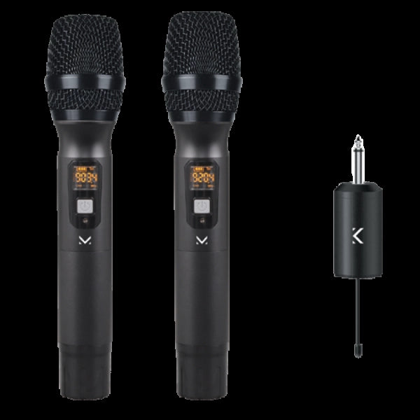 Majestic coppia microfoni wireless uhf - 115720BK