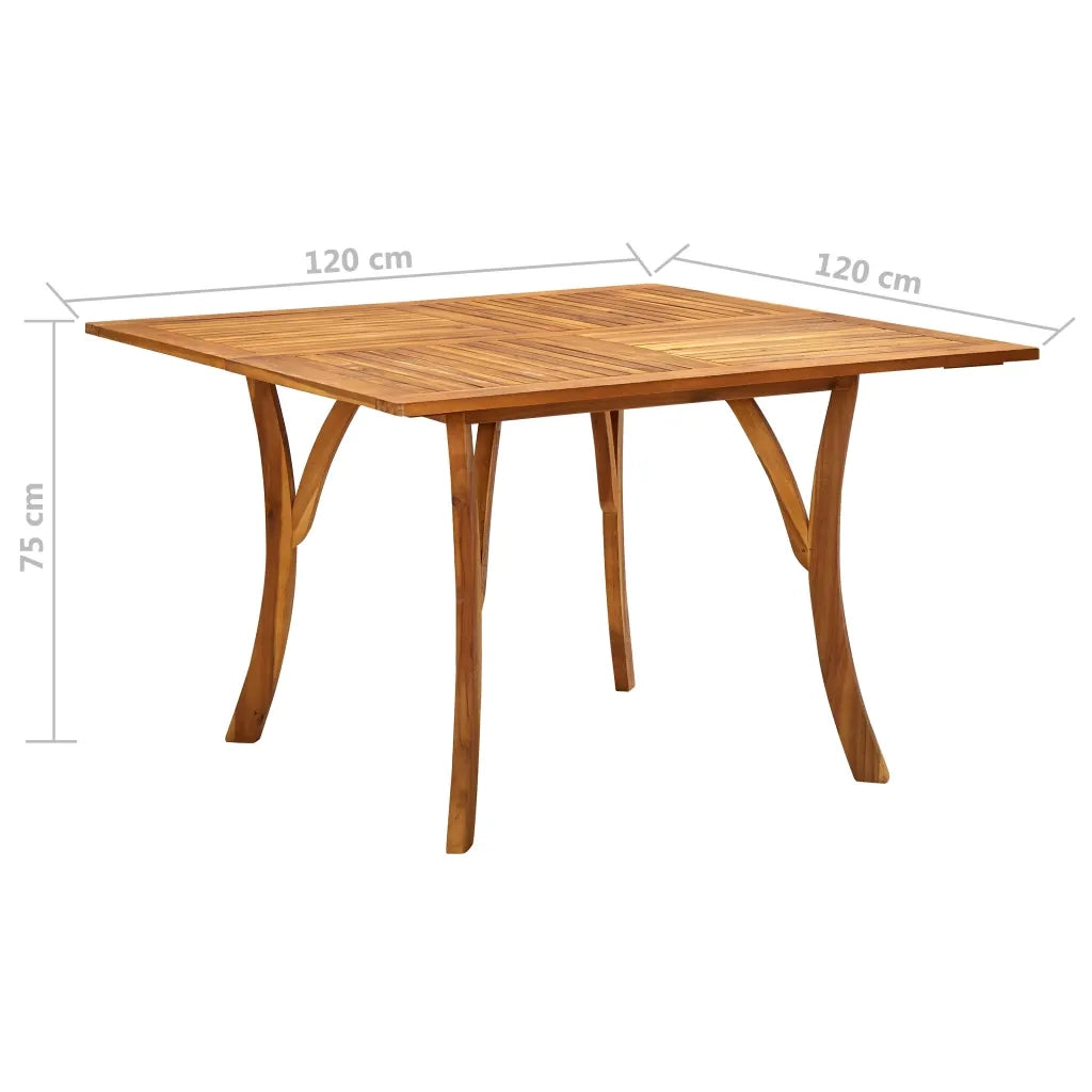Set Mobili da Pranzo per Giardino 5 pz Nero 3071972