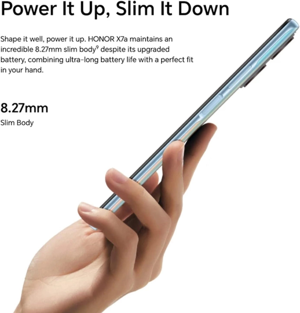 X7a 4G Smartphone 4GB 128GB, 6.74" FullView Display, 50MP Quad Rear Camera, batteria da 5230 mAh, 22.5W SuperCharge, memoria espandibile, Android 12, NFC, Nero