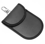 Blocco segnali per auto - Tasca per chiavi - Protezione RFID - Materiale PU - Protezione contro furto - Dimensioni 12,5 x 9 x 0,5 cm - Tasca per chiavi