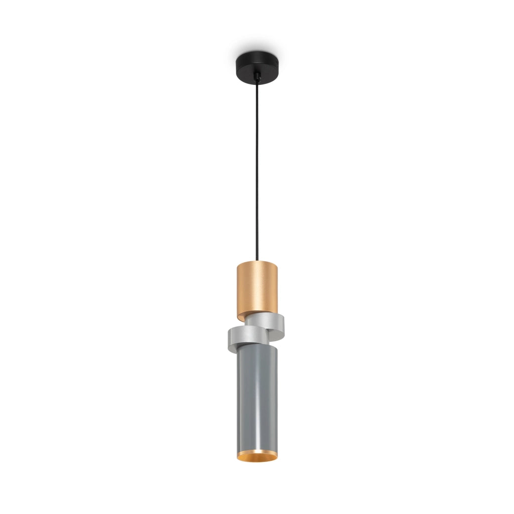Maytoni Lampadario Sospensione Moderna Palette 1 luce GU10 nero metallo