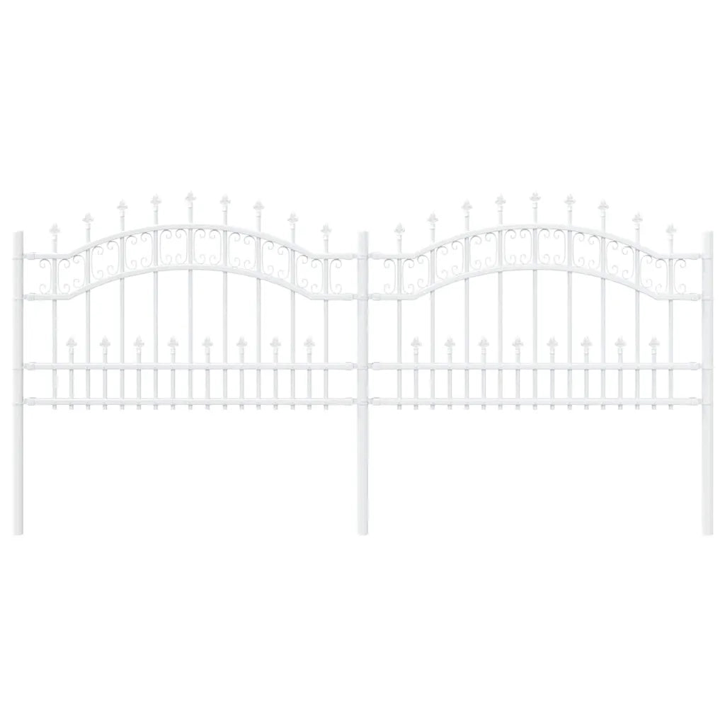 Recinzione per Giardino | Recinzione da cortile KAMPEN Bianco
