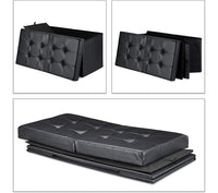 Panca con contenitore con coperchio in ecopelle 75 cm nero 13_0000372_2