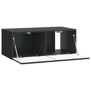 Mobile TV da Muro | Armadietto TV | Mobile Porta TV 98 x 41 x 30 cm Nero